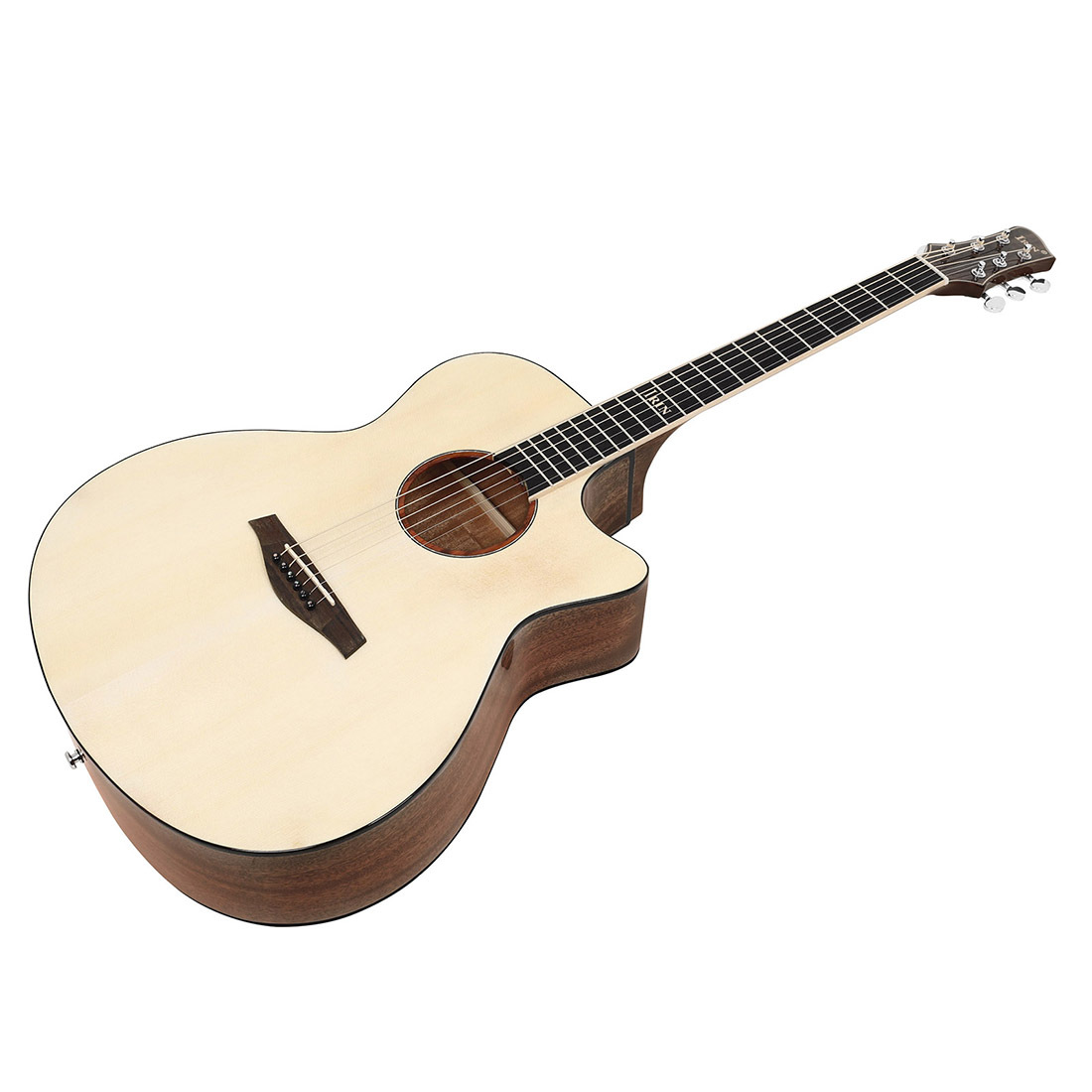 IRIN high-end 40-inch folk guitar with spruce top, mahogany back and side panels, adult acoustic guitar wholesale pic 10