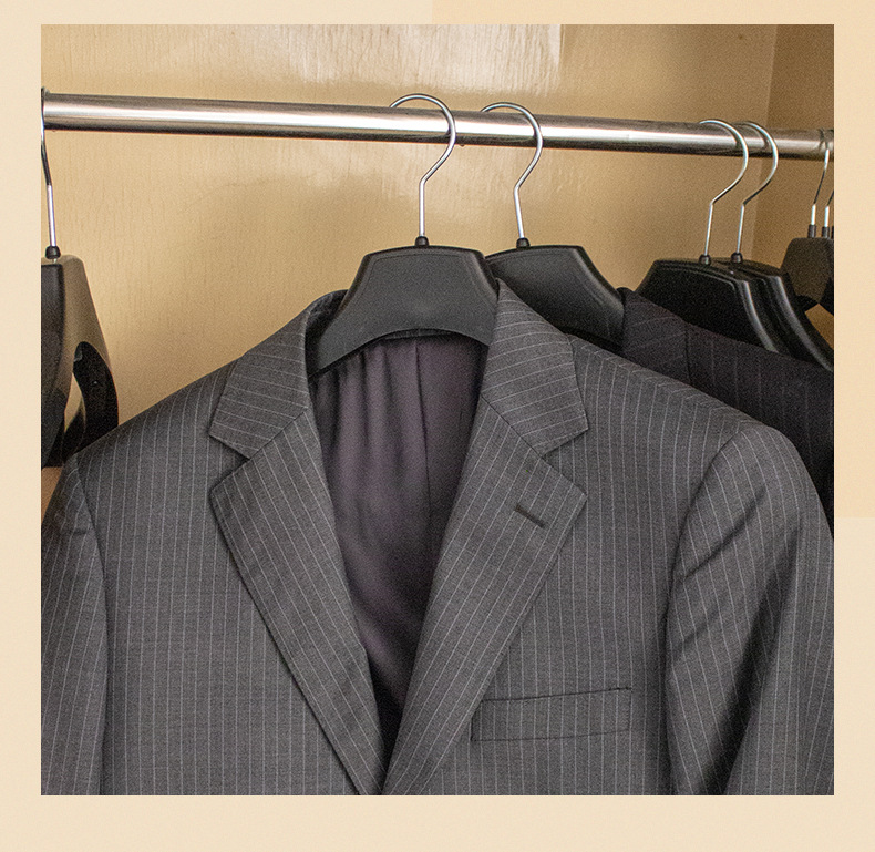 成人款西装衣架家用防滑塑料衣撑无痕成人晾衣架简约衣服架子收纳详情21