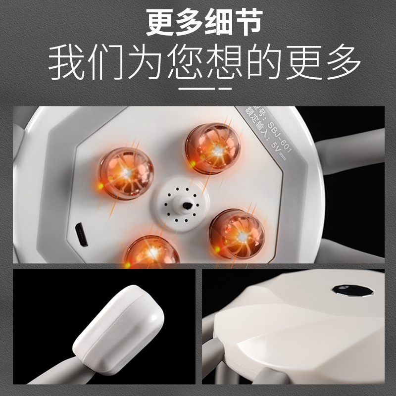 Scalp massage claw, electric head massager, scalp unblocking and relaxation massage device, Octopus scalp stress relief device pic 7