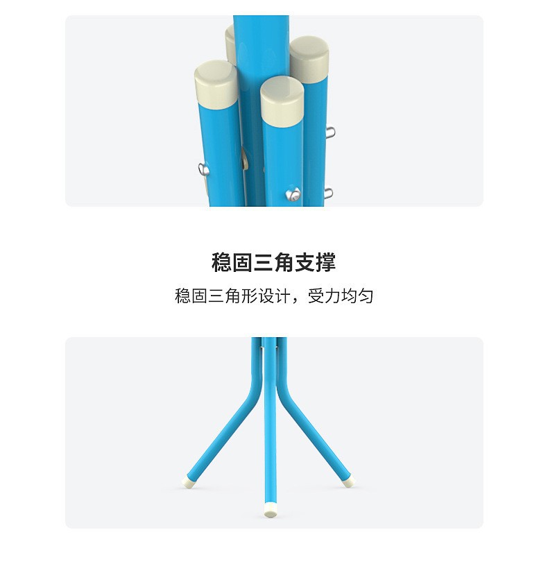 衣帽架挂衣架落地卧室家用房间挂衣服架子移动晾衣架室内定制批发详情11