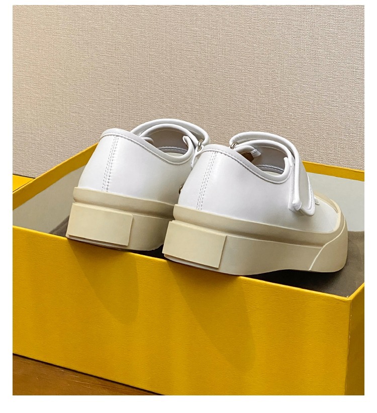 赵露思同款法式丑萌mona玛丽珍鞋2023年复古厚底小白鞋大头单鞋详情9