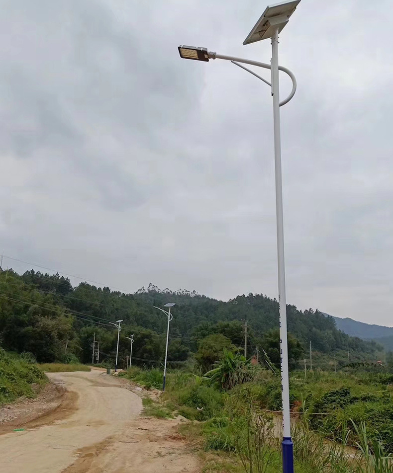 厂家批发太阳能高杆路灯工程款户外室外新农村建设道路太阳能路灯详情12