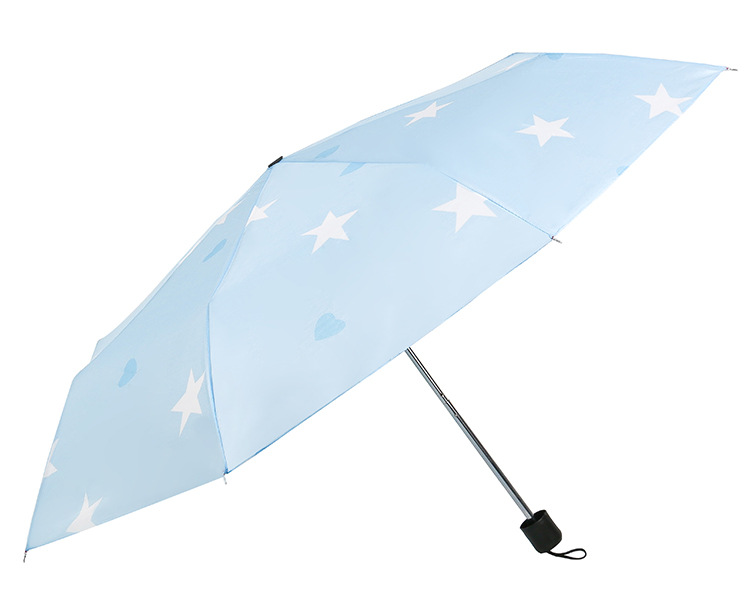 Three-fold checkered umbrellas, couple umbrellas, portable mini folding umbrellas, manufacturer wholesale, advertising umbrellas pic 11