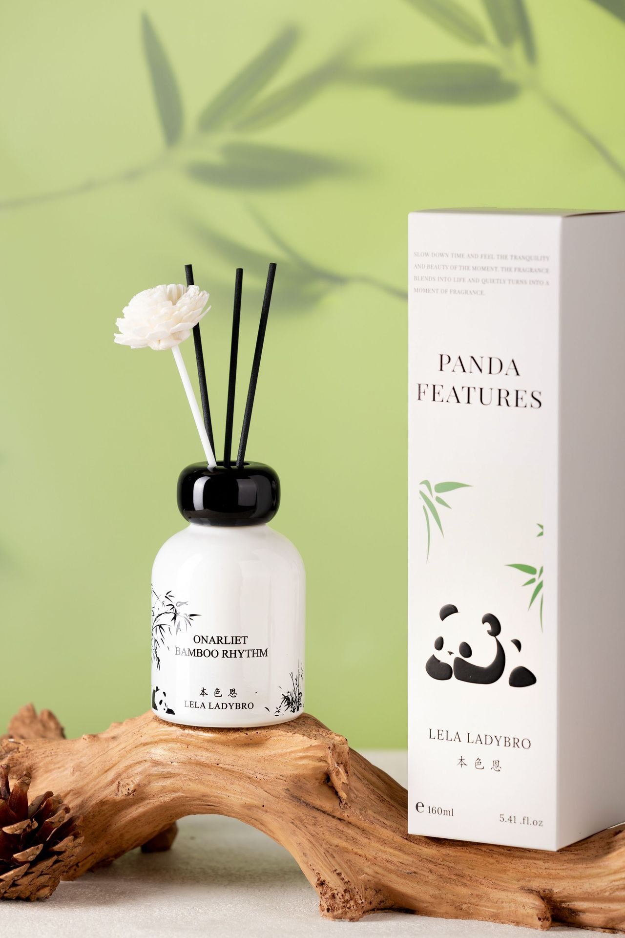 本色恩成都熊猫限定单瓶香氛礼盒装成都特色走亲访友礼品160ml详情3