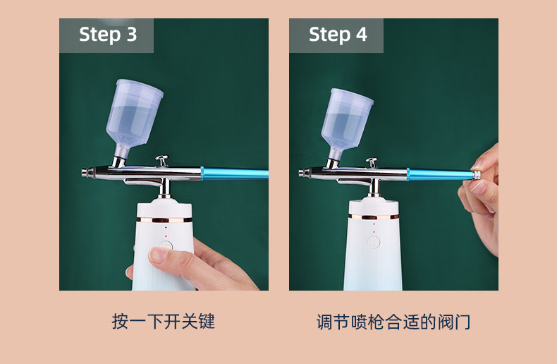 shanilak Water Replenishment device, portable handheld high-pressure oxygen injection device, nano introduction device, beauty sprayer, beauty equipment pic 17