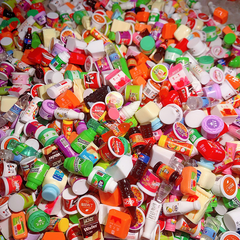 混款卡通批发树脂饰品配件 diy手机壳奶油胶发卡头绳手工发夹贴片详情11