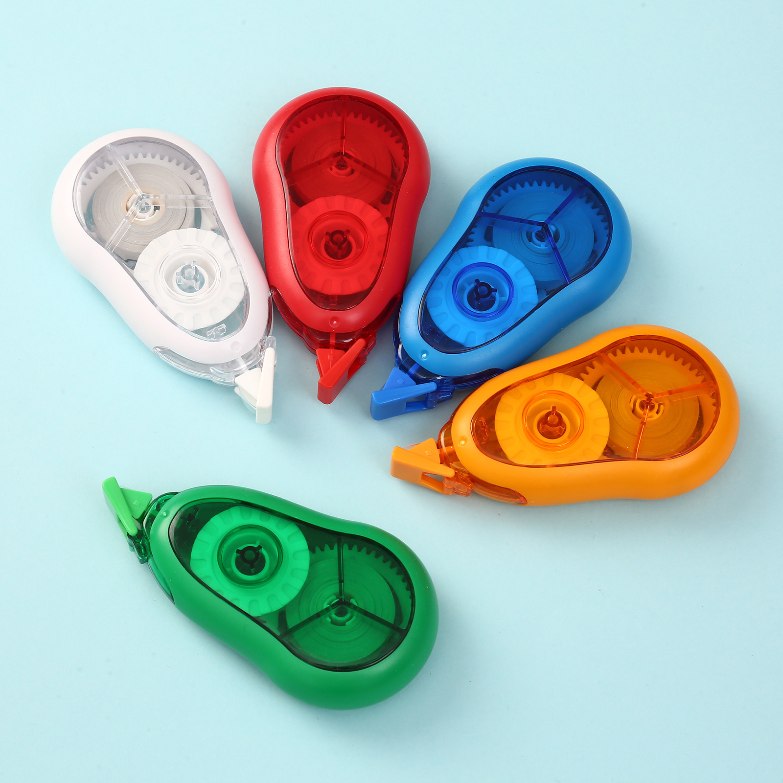 High-appearance-level correction tape, large-capacity, traceless, silent, continuous, smooth correction tape, student portable correction tape pic 15