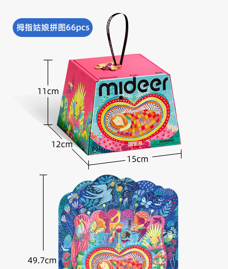 儿童早教童话拼图小红帽拇指姑娘故事大块益智玩具拼板科教拼图益智玩具详情26