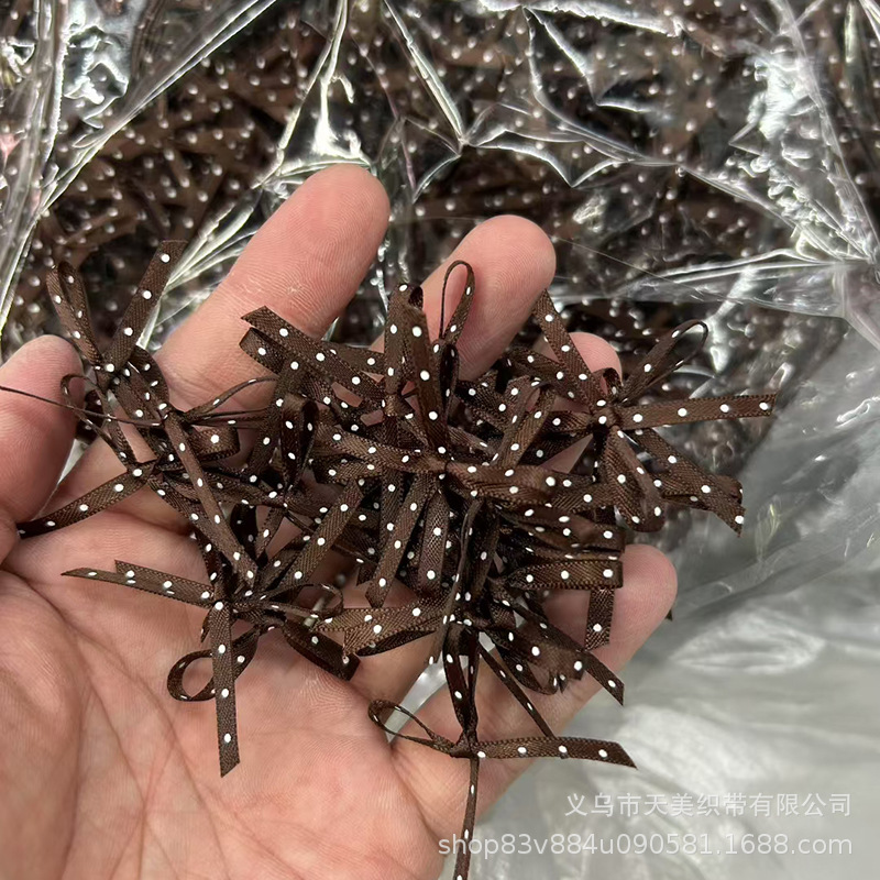 3MM双面圆点涤纶丝带饰品配件服装内衣袜子装饰圆点彩色纺织辅料详情6