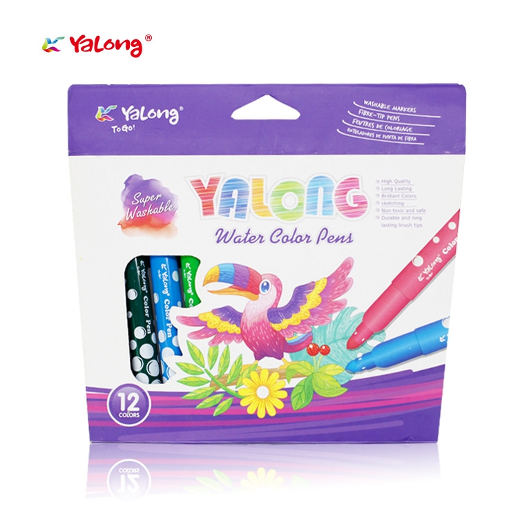 Yalong Cross-border Watercolor Pens 6-color professional and affordable watercolor pens pic 6