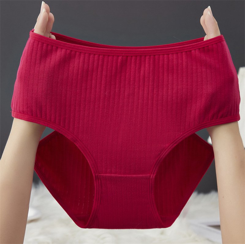 Sexy mesh underwear for women, breathable and comfortable, with fine straps, cross-cut, high-elasticity and high-waisted, large-sized Ankara red underwear for women pic 23