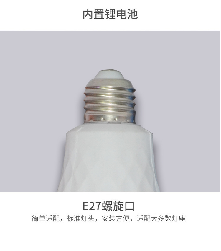 Jiuliang DP intelligent constant current emergency bulb, ambient light, fire light, 12V waterproof and dustproof pic 29