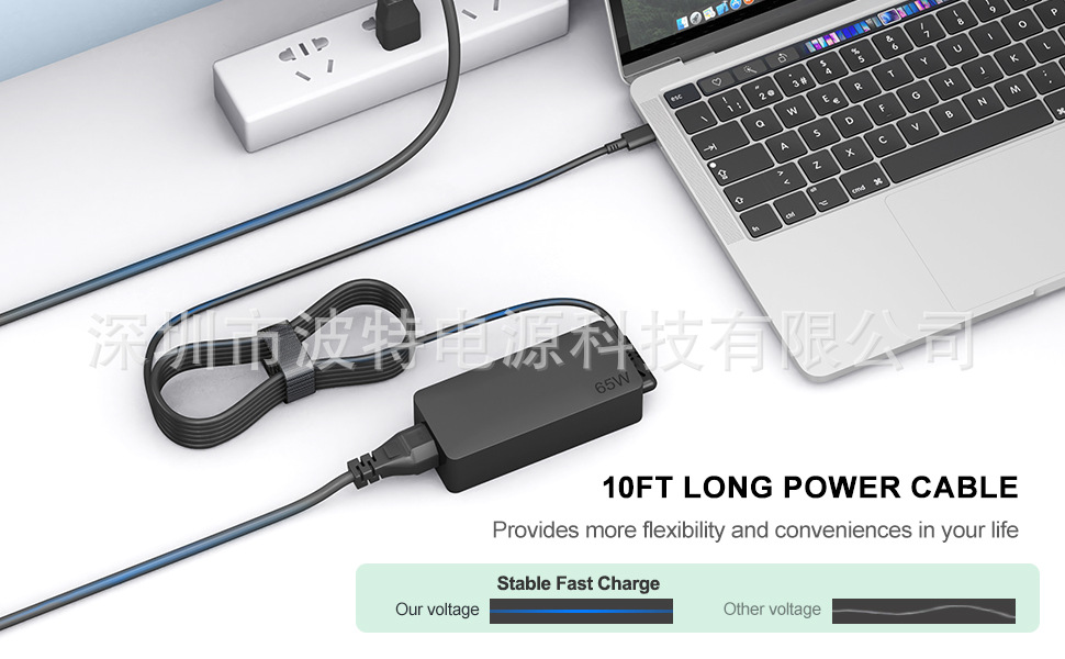 适用于联想 Thinkpad/Yoga/Chromebook 笔记本电脑65W充电器USB-C详情4