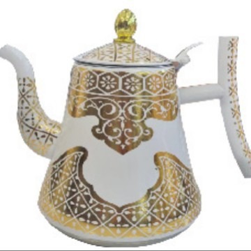 Cross-border Middle Eastern style household thermos flask, patterned thermos flask, large-capacity Arab coffee pot and juice pot set pic 4