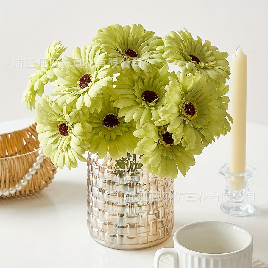 仿真花扶郎花婚庆手捧花非洲菊仿真花永生花浪漫北欧风家居装饰花详情6