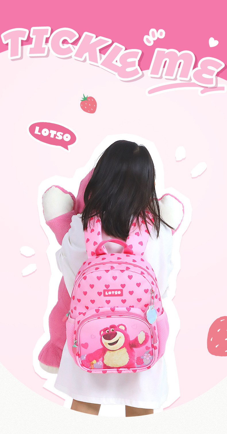 迪士尼幼儿园书包儿童3-5岁可爱立体卡通双肩包宝宝上学出游背包详情17