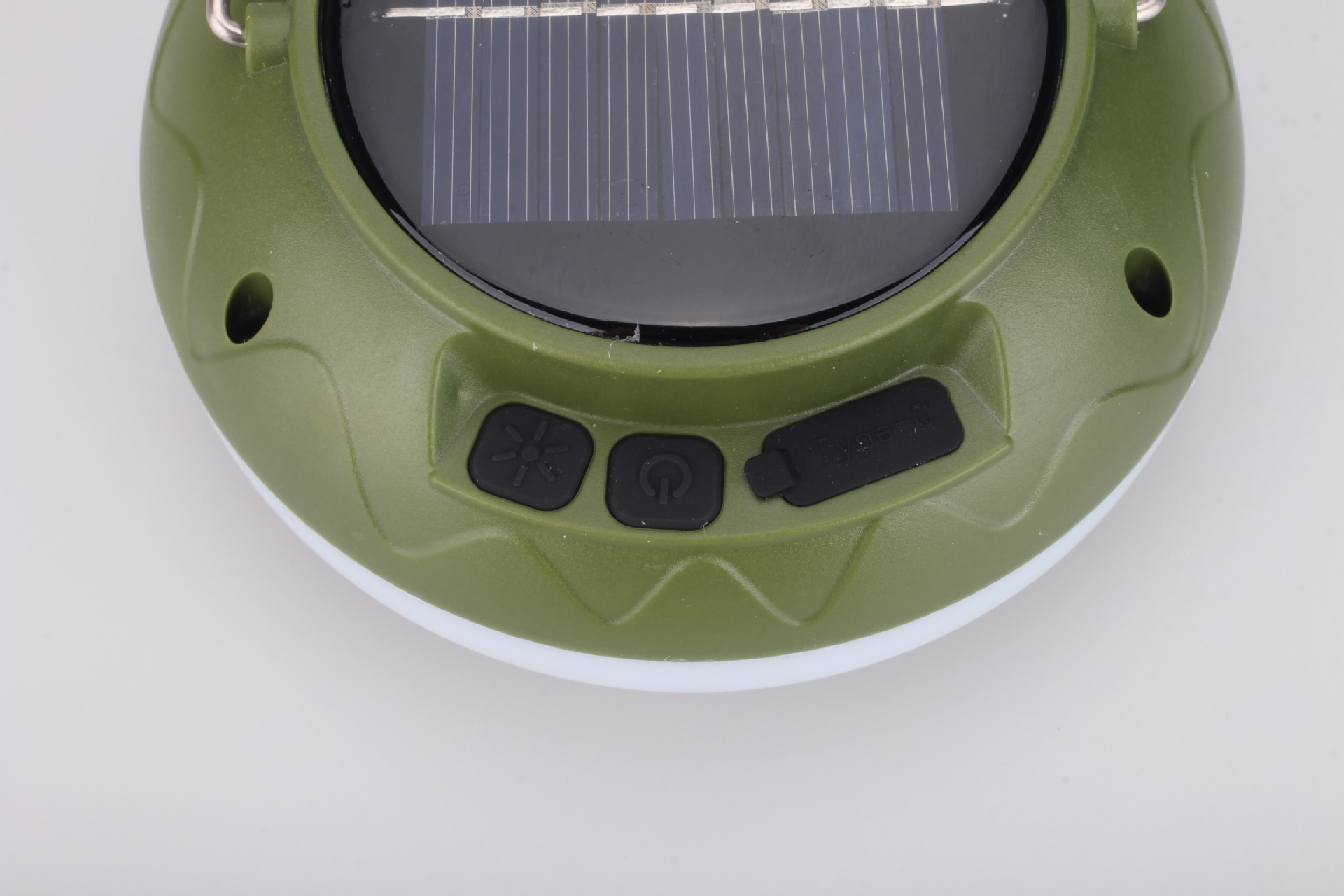 New solar-powered flying saucer lamp, USB rechargeable lithium battery dew lamp, outdoor emergency lighting lamp, night market street stall hanging lamp pic 3