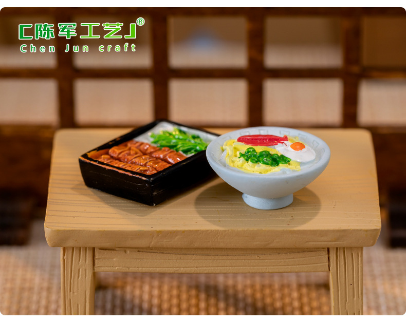 Micro-landscape creative simulation of Japanese cuisine, food play dollhouse, diy decorative accessories, miniature mini ornaments pic 45