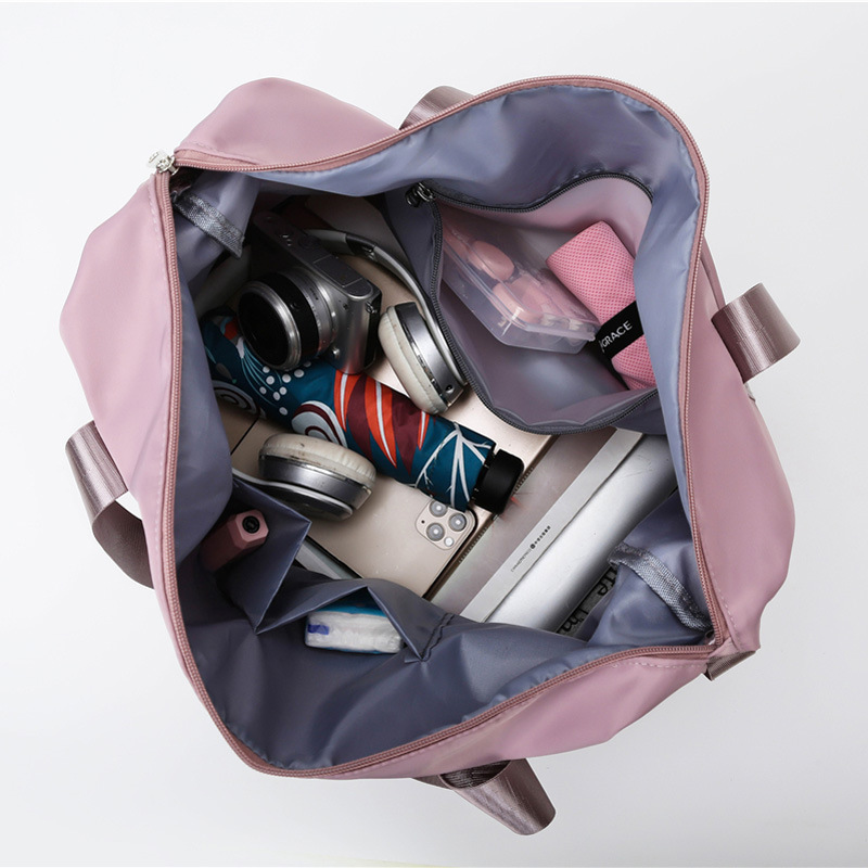 大容量衣物收纳袋便携手提可拓展旅行袋双层超大防水待产包妈咪包详情4