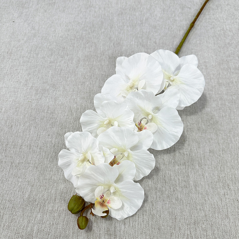 跨境新品仿真蝴蝶兰餐桌装饰客厅摆件假花婚庆影楼摄影道具人造花详情13