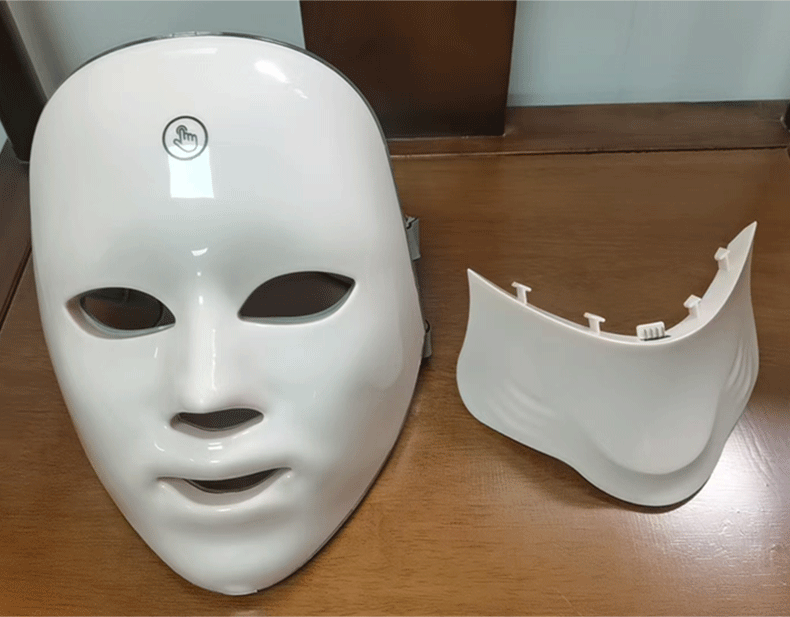 shanilak Cross-border best-selling rechargeable touch color light Mask Device, LED seven-color beauty mask, spectrometer beauty device pic 3