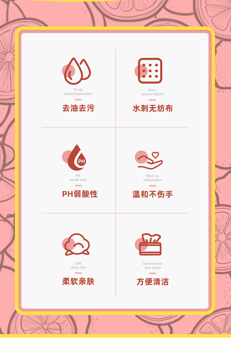 厨房湿巾去污去油湿巾家用加大清洁油烟机专用厨房湿巾工厂批现货详情2