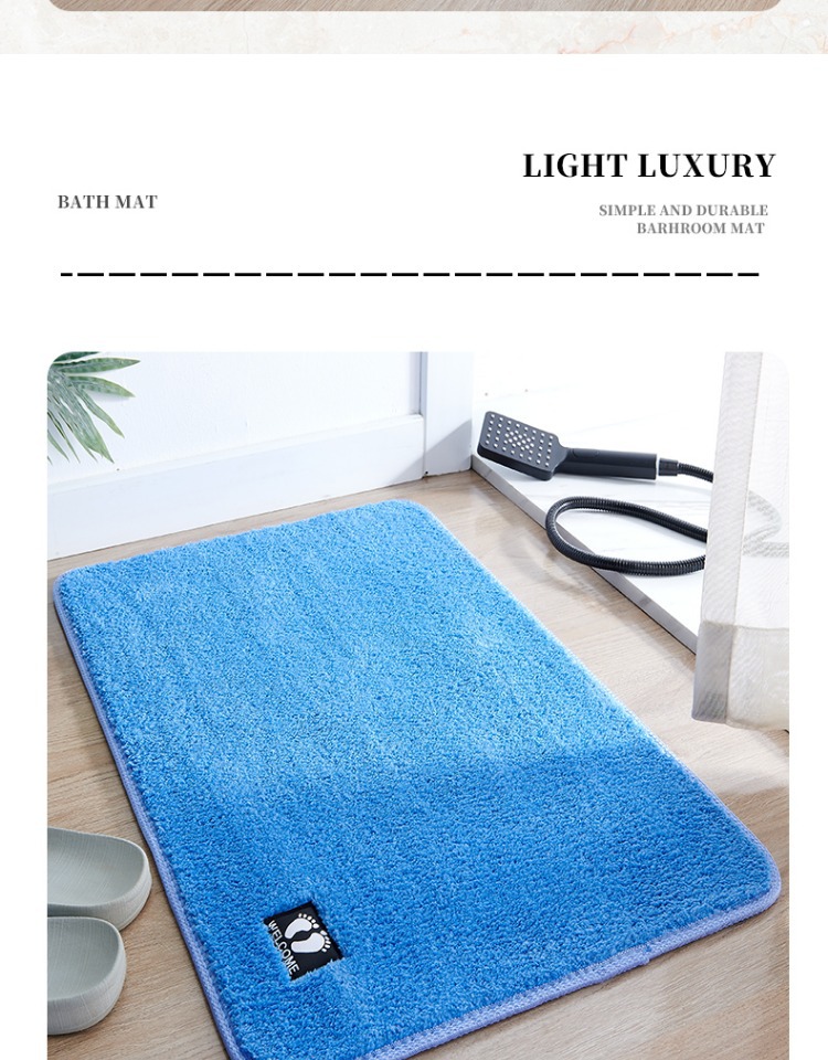 浴室地垫踩脚垫门垫进门卫生间门口吸水卫浴厕所宿舍垫子家用地毯详情9