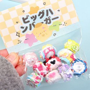 卡16七彩电镀珠中珠手绘珠素材diy手链车挂串珠散珠珠子厂家批发详情9