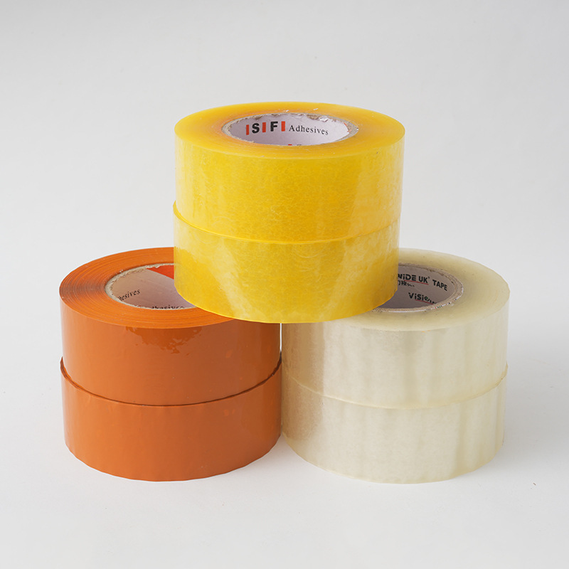 透明胶带6厘米封箱快递打包米黄加厚大卷高粘度胶子电商发货4.5cm详情8