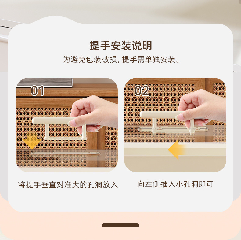 Cosmetics storage box, cross-border folding three-layer transparent visible large-capacity desktop magic tool, compartments and organization box pic 15