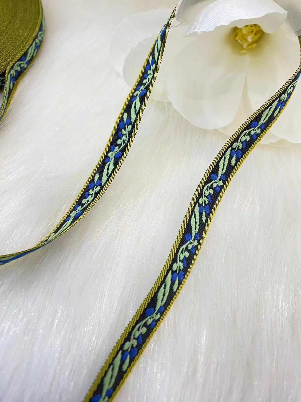 多种款式现货民族风提花刺绣织带新春发饰头饰辅料批发厂家直供详情13