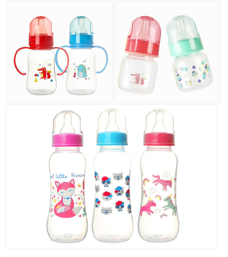 Baby bottle anti-swelling wide-mouth soft silicone pacifier 120ml pic 6