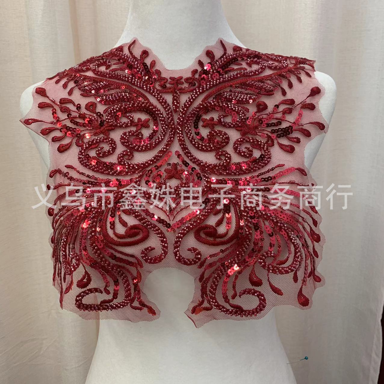 New DIY accessories are available for flower-patterned brooches, beaded tubes, sequins and dance-style clothing pic 7