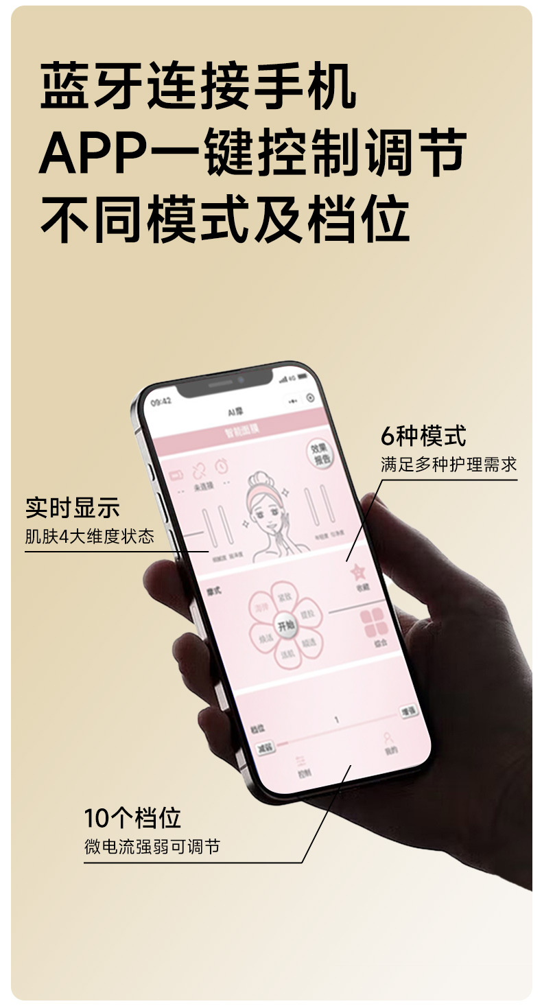 shanilak AI mini-program smart facial mask, body mask, microcurrent facial lifting and firming mask device, patch wholesale available for customization pic 4