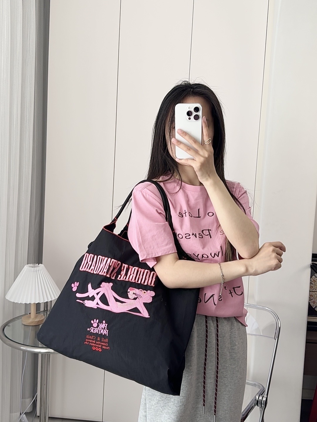 高级感秋冬季托特包女生刺绣手拎包大容量小众斜挎便携手提单肩包详情7