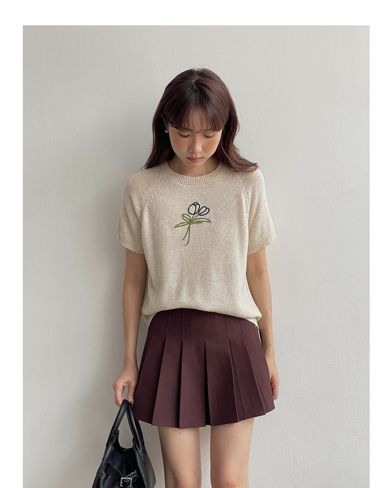 【主推 首尔私校百褶裙】高腰显瘦A字jk短裙女夏新款半身裙N127B详情46