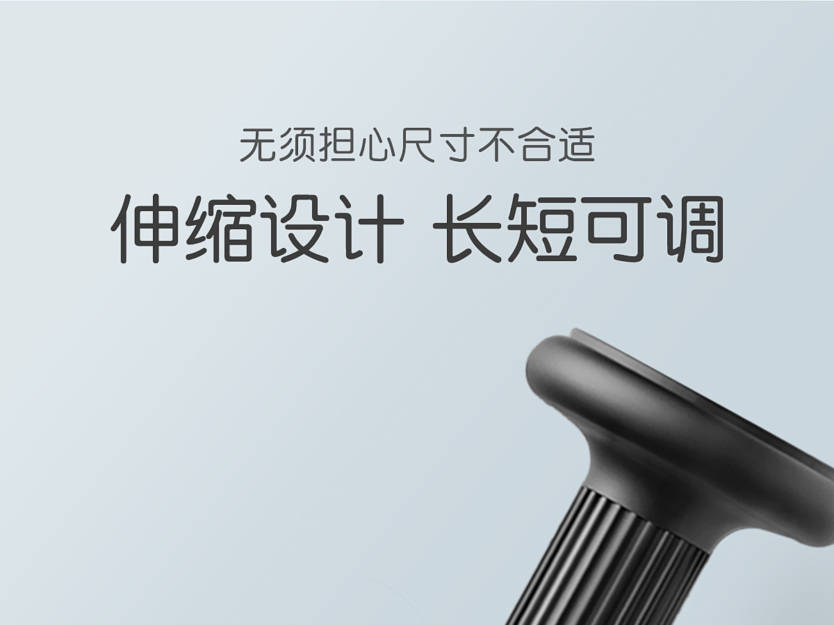 免打孔伸缩窗帘轨道侧装挂钩式静音安装免钉窗帘杆罗马杆滑轨扣环详情7