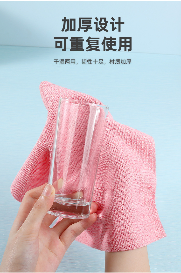 跨境手撕毛巾抹布点断式周抛懒人洗碗布厨房家用不掉毛加厚百洁布详情11