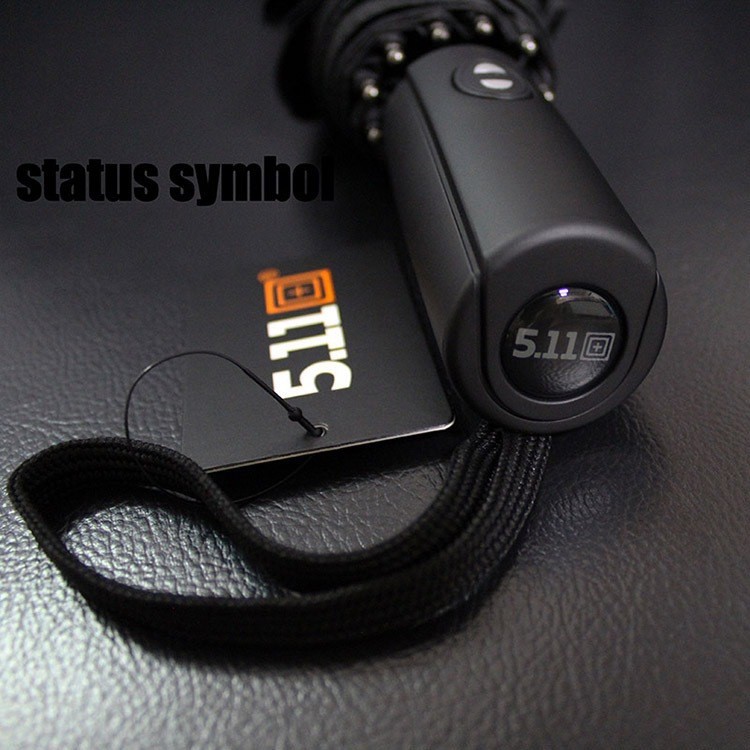 511 Umbrella, extra-large 140 fully automatic umbrella, folding and reinforcing, wind-resistant, sunny and rainy dual-purpose black rubber sunshade pic 2