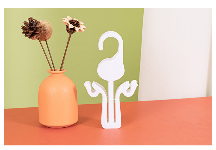 Wholesale of plastic supermarket shoe hooks, shopping mall special flip-flops, sandals, cotton shoes, display hooks, multi-functional large sizes pic 11