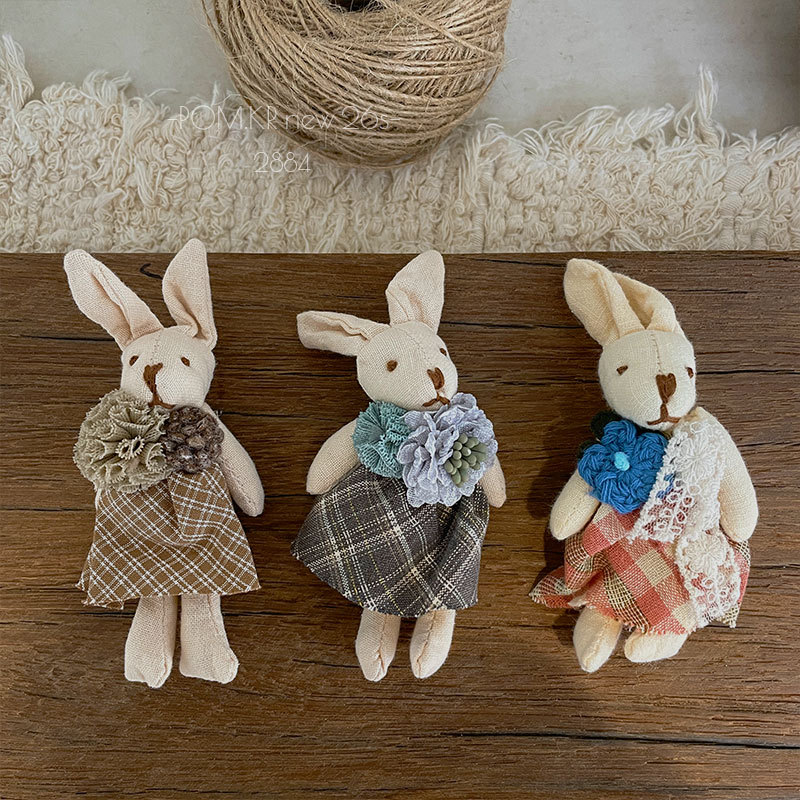 手工艺品兔子玩偶彩灯发光醒狮灯笼儿童马年手工装饰品详情3