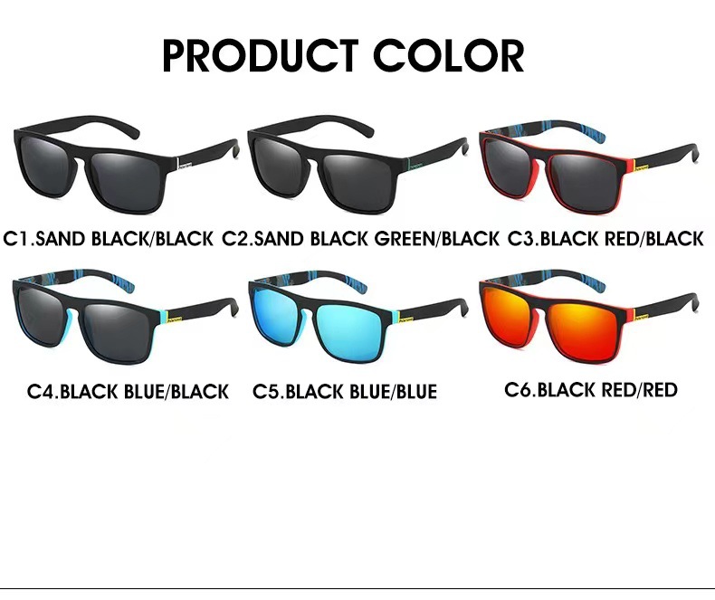2024爆款偏光太阳镜墨镜抗UV400户外运动沙滩太阳镜男士驾驶眼镜详情7