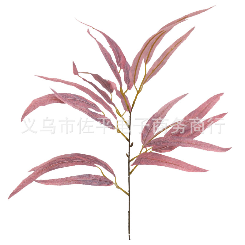 3D printing of simulated eucalyptus leaves, simulated plant decorations, floral arrangements, eucalyptus branches and leaves pic 3