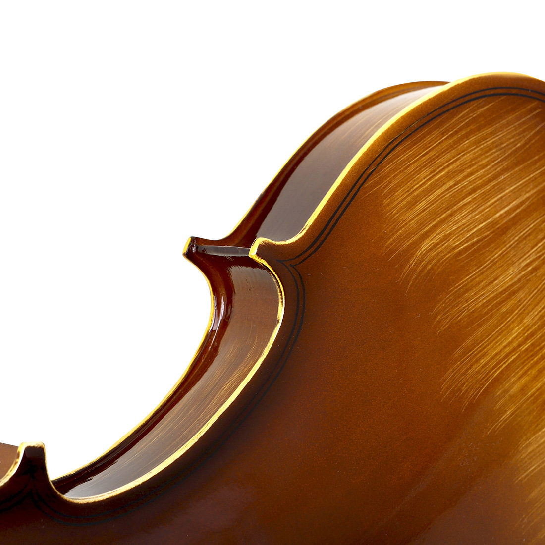 IRIN bright light Violin Solid wood Violin for adult beginners 4/4 Popularization violin, plywood violin manufacturer pic 17