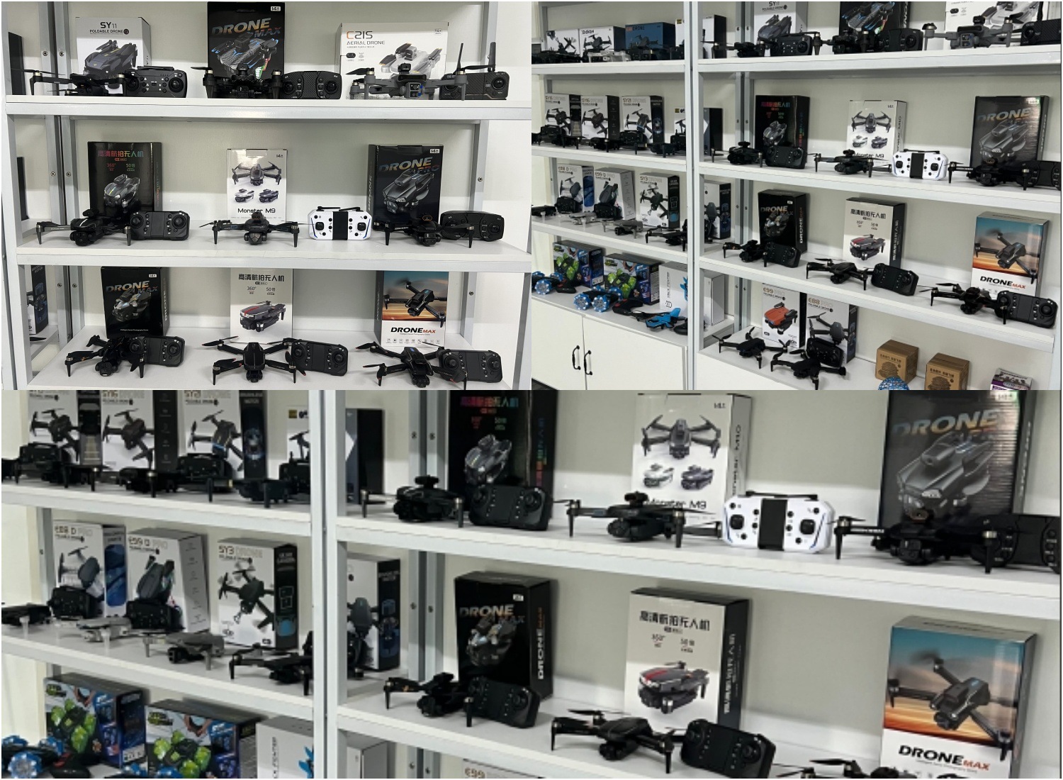 跨境E88&E99无人机遥控飞机工厂批发儿童玩具四轴飞机高清长续航详情2