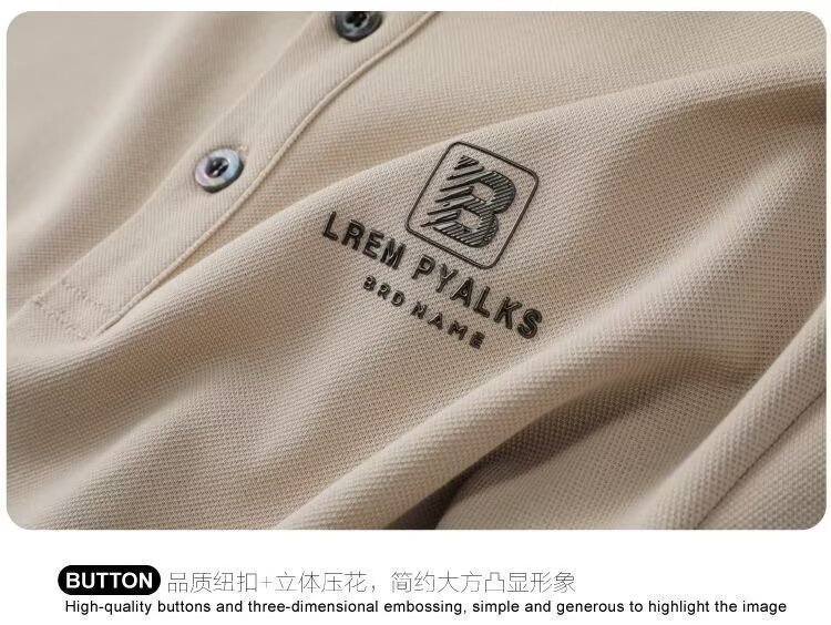 短袖男士T恤Polo打底衫新款夏季男装翻领休闲衬衫T恤男式上衣批发详情24