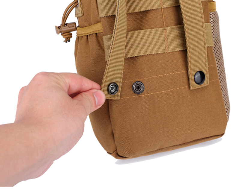 Yitu molle Miscellaneous Accessories Storage Bag, Camouflage Small Recycling Bag, Construction Site Outdoor Camping and Mountain Climbing Tactical Waist Bag pic 14