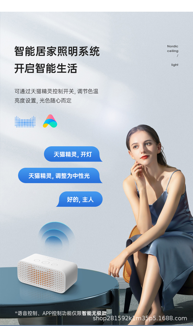 长条LED吸顶灯过道走廊阳台玄关衣帽间入户简约现代网红轻奢灯具详情7