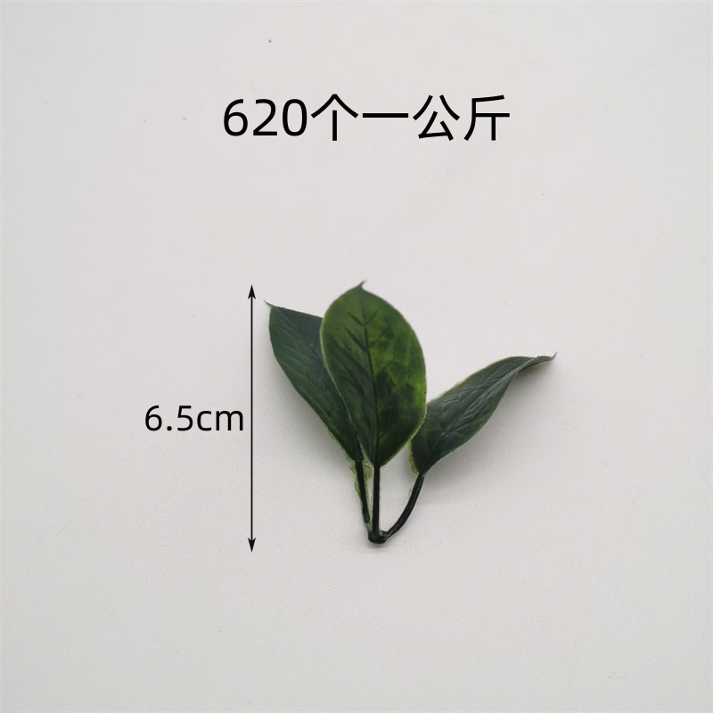 仿真绿植塑料水草波斯叶凤尾草三角叶片手工花束配件办公文化园艺装饰详情10