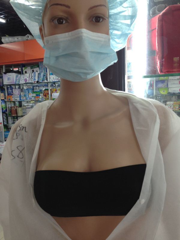 外贸出口女士中腰平角内裤  黑尼龙底裤 女士网裤一次性弹力网裤详情2